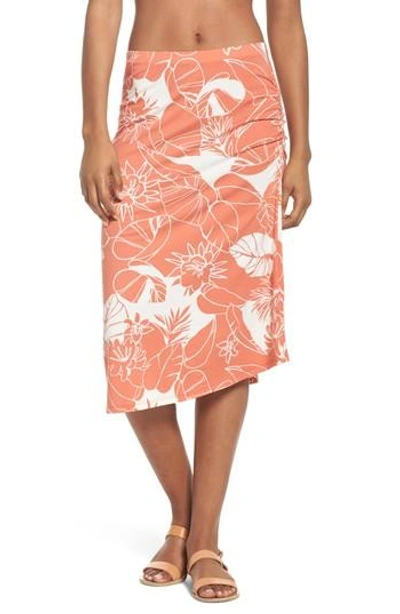 Patagonia Dream Song Skirt In Valley Flora Quartz Coral
