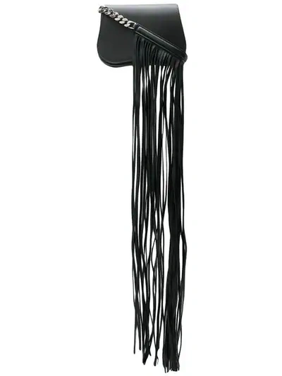 Calvin Klein 205w39nyc Classic Mini Clutch Bag In Black