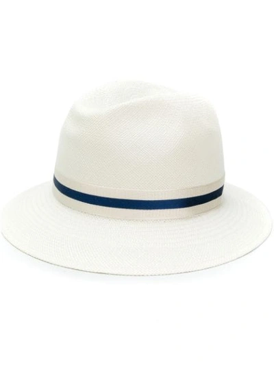 Loro Piana Bucket Hat With Ribbon Trimming In A005