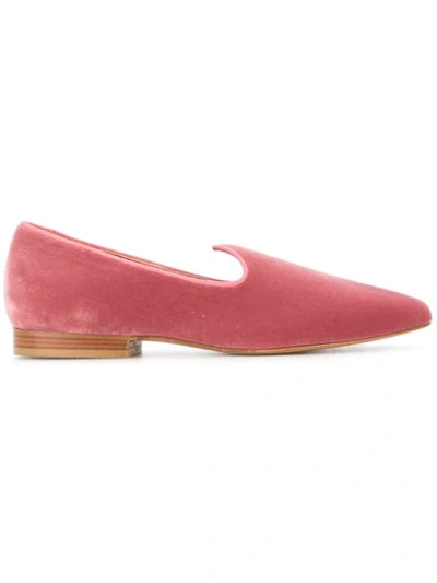 Le Monde Beryl Classic Venetian Slippers In Pink