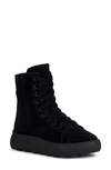 Geox Spherica Lace-up Boot In Black