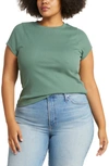 Madewell Brightside T-shirt In Simply Sage