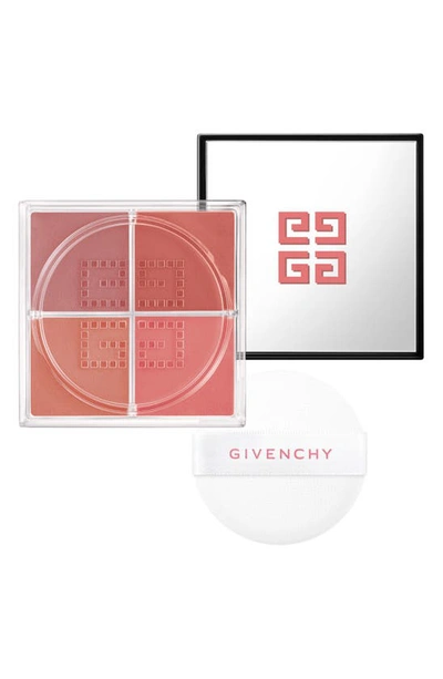 Givenchy Prisme Libre Loose Powder Blush In 4 - Organza Sienne    (brick Red & Burnt Sienna)
