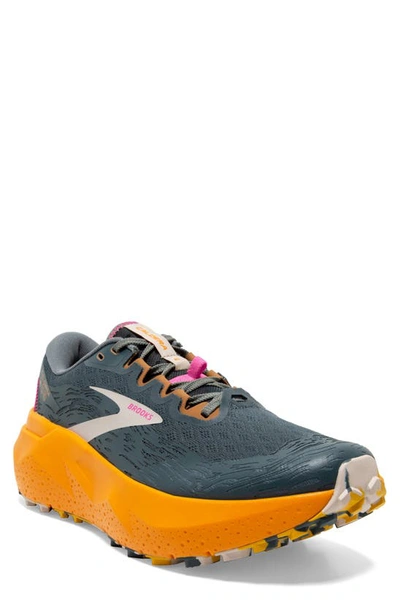 Brooks Caldera 6 Trail Running Shoe In Metallic