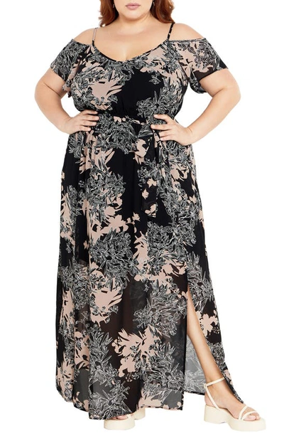 floral pocket maxi dress PRETTYGARDEN Womens Summer Boho Maxi Dress Casual Sleeveless Square Ne