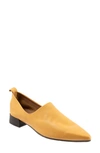 Bueno Marley Pointed Toe Loafer In Mustard