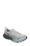 Hoka Speedgoat 5 Trail Running Shoe In Harbor Mist/ Spruce