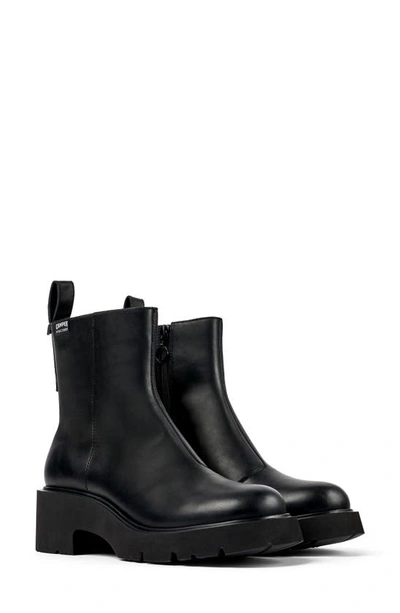 Camper Milah Lug Platform Boot In Black