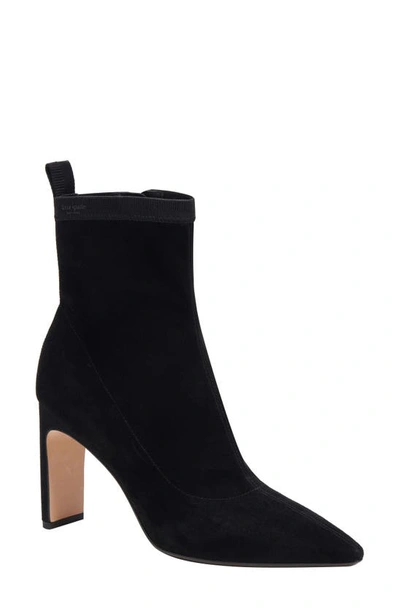 Kate Spade Down Under Pointed Toe Bootie In Black