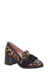 Kate Spade Leandra Block Heel Loafer In Leopard
