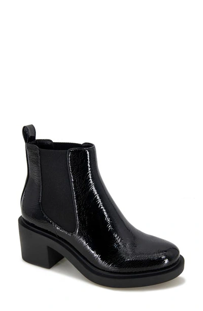 Andre Assous Gemma Chelsea Boot In Balck Patent