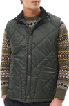 Barbour Liddesdale Quilted Vest In Green