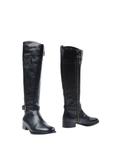 Tory Burch Knee Boots In Black