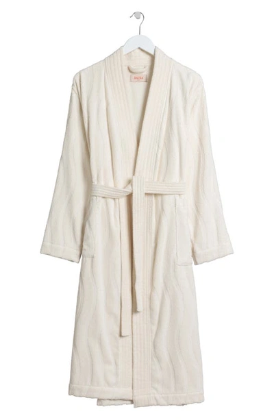 Baina Sulis Organic Cotton Robe In Ivory