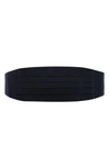 Trafalgar Sutton Solid Silk Cummerbund In Black