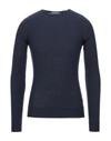 John Smedley Sweaters In Dark Blue