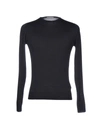 John Smedley Sweaters In Dark Blue