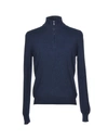 Moorer Cashmere Blend In Blue