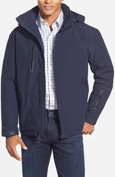 Cutter & Buck 'weathertec Sanders' Jacket In Navy Blue