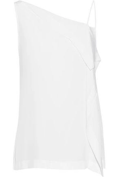 Dion Lee Woman Axis One-shoulder Silk Camisole Ivory