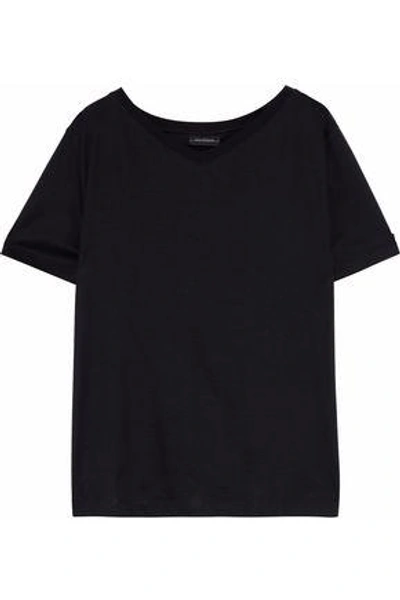 By Malene Birger Woman Slub Jersey T-shirt Black