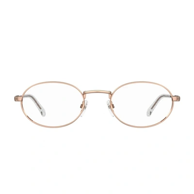 Chiara Ferragni Cf 1024 Jtg/20 Gold Glitter Glasses In Oro