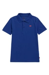 Levi's® Kids' Short Sleeve Batwing Polo In Sodalite Blue