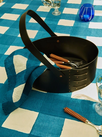 Ifuji Maple Wood Cutlery Carrier In Black