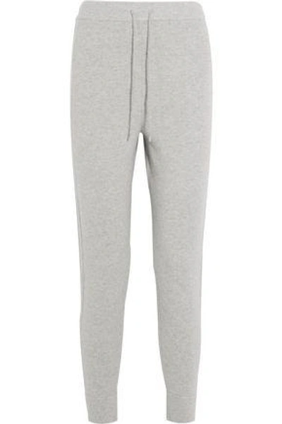 Chloé Cashmere Track Pants In Gray