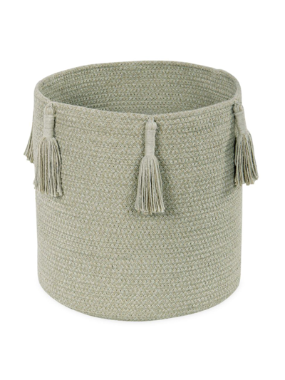 Lorena Canals Kid's Basket Woody In Green