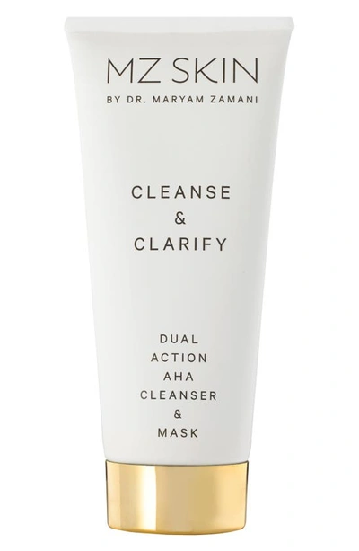 Mz Skin Cleanse & Clarify Dual Action Aha Cleanser & Mask, 3.38 oz