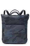 Cole Haan Grand Ambition Neoprene Backpack In Stormy Weather Camo/forest River