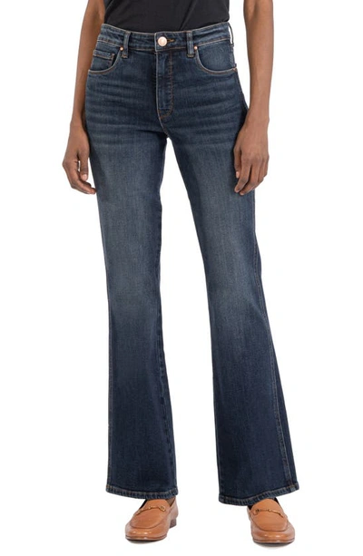 Kut From The Kloth Ana Fab Ab High Waist Flare Jeans In Multi