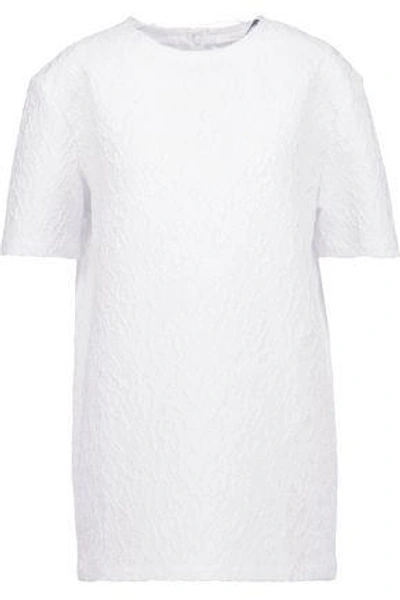 Givenchy Textured-satin Top In White