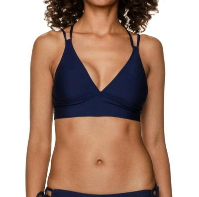 Helen Jon Retreat Bra In Navy In Blue