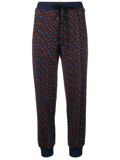 printed jogging bottoms