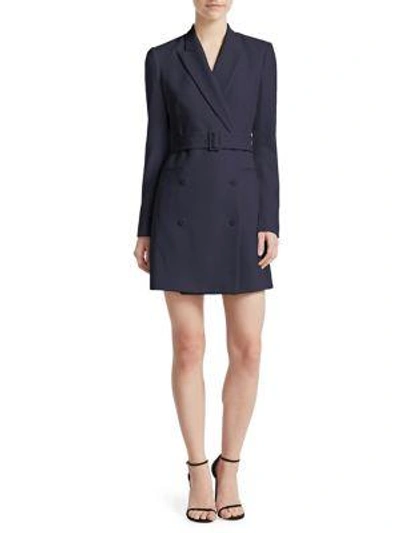 Theory Admiral Crepe Blazer Dress In Deep Navy | ModeSens