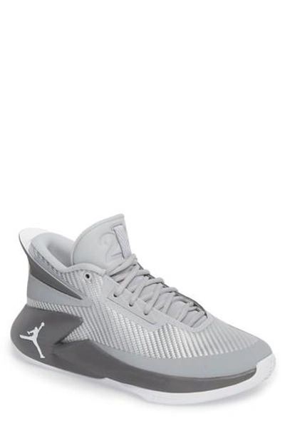 Nike Jordan Fly Lockdown Sneaker In Wolf Grey/ White/ Dark Grey | ModeSens