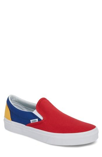 red blue yellow vans