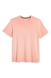 Tommy Bahama Suncoast Shores V-neck T-shirt In Electric Coral