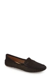 Patricia Green 'barrie' Flat In Black Suede