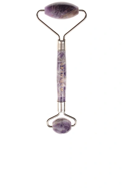 Skin Gym Amethyst Crystal Facial Roller 面部辊 In Purple