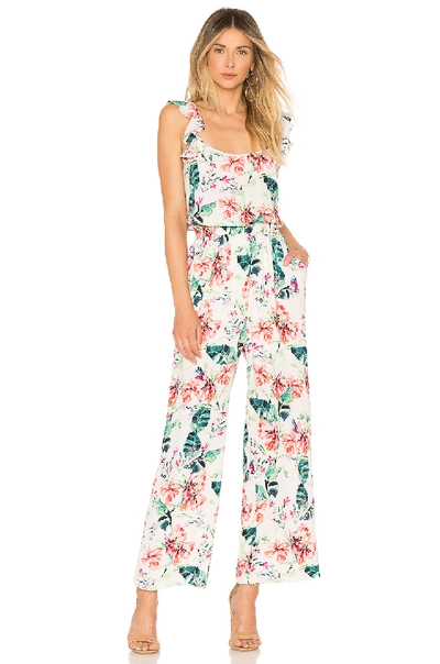 Sanctuary Freya Printed Flounce Jumpsuit In In Paradise