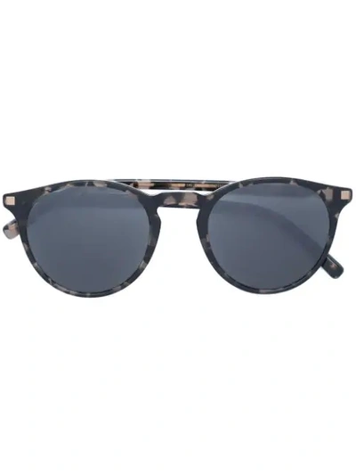 Mykita Alfur Round Sunglasses In Black