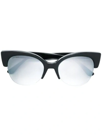 Jimmy Choo Priya 56 Sunglasses In Grey