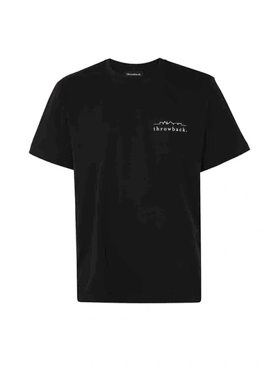 Throwback Logo T Shirt Clothing In Black