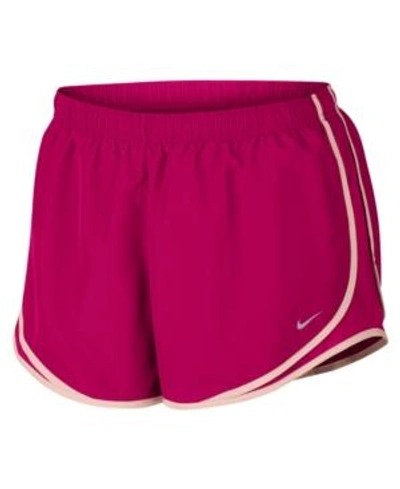 Nike Plus Size Tempo Dri-fit Track Shorts In Wild Cherry