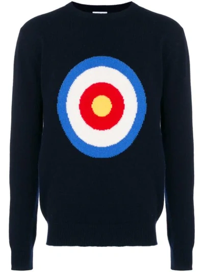 Circled Be Different Kingfisher Jumper - Blue