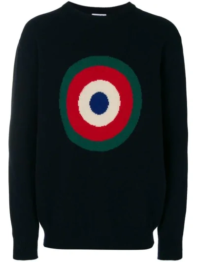 Circled Be Different Sarcelle Jumper - Blue