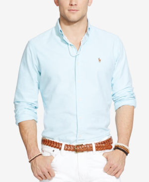 aegean blue ralph lauren shirt